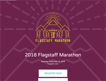 Tablet Screenshot of flagstaffmarathon.com